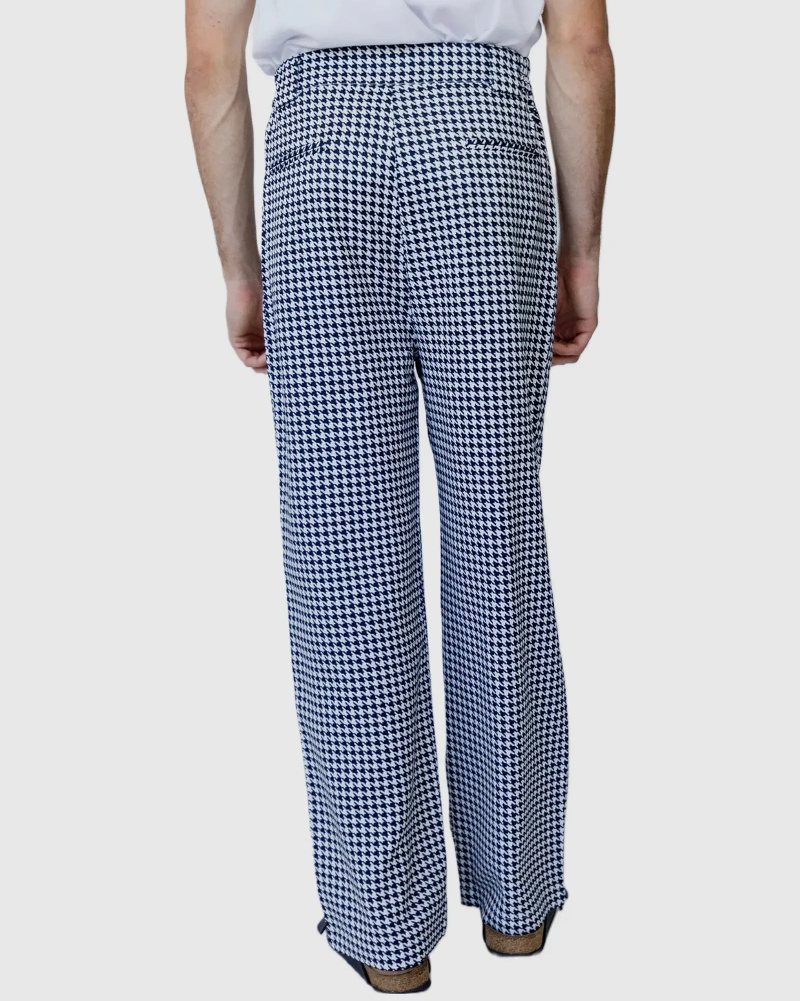 Justin Cassin Raider Loose Fit Trousers in Grey Color